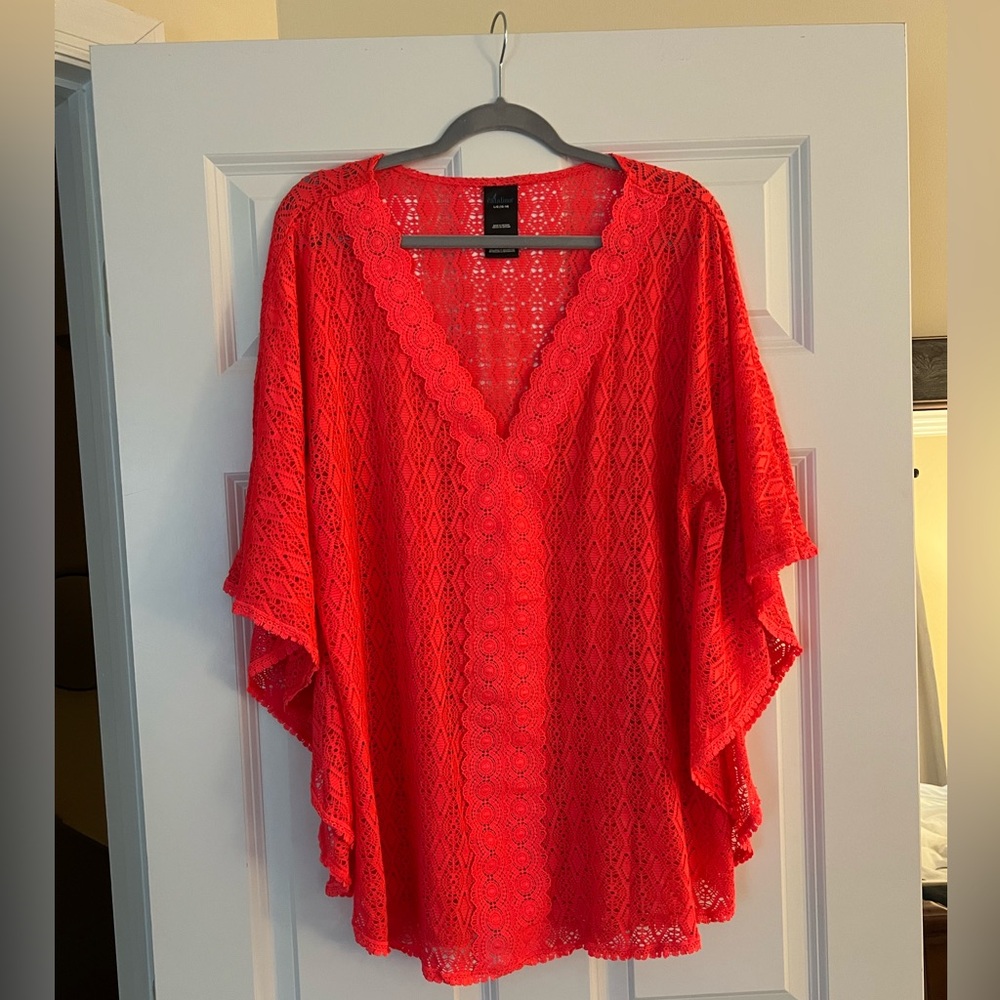 Lace Swimsuit Coverup